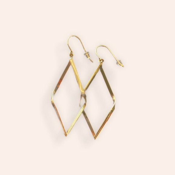 Dangle Hoop Earring -Structural Design - Picture 2 of 2